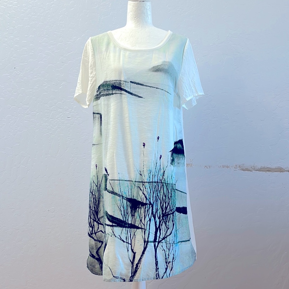 Giorgio Serra Animals Printed Midi Dress